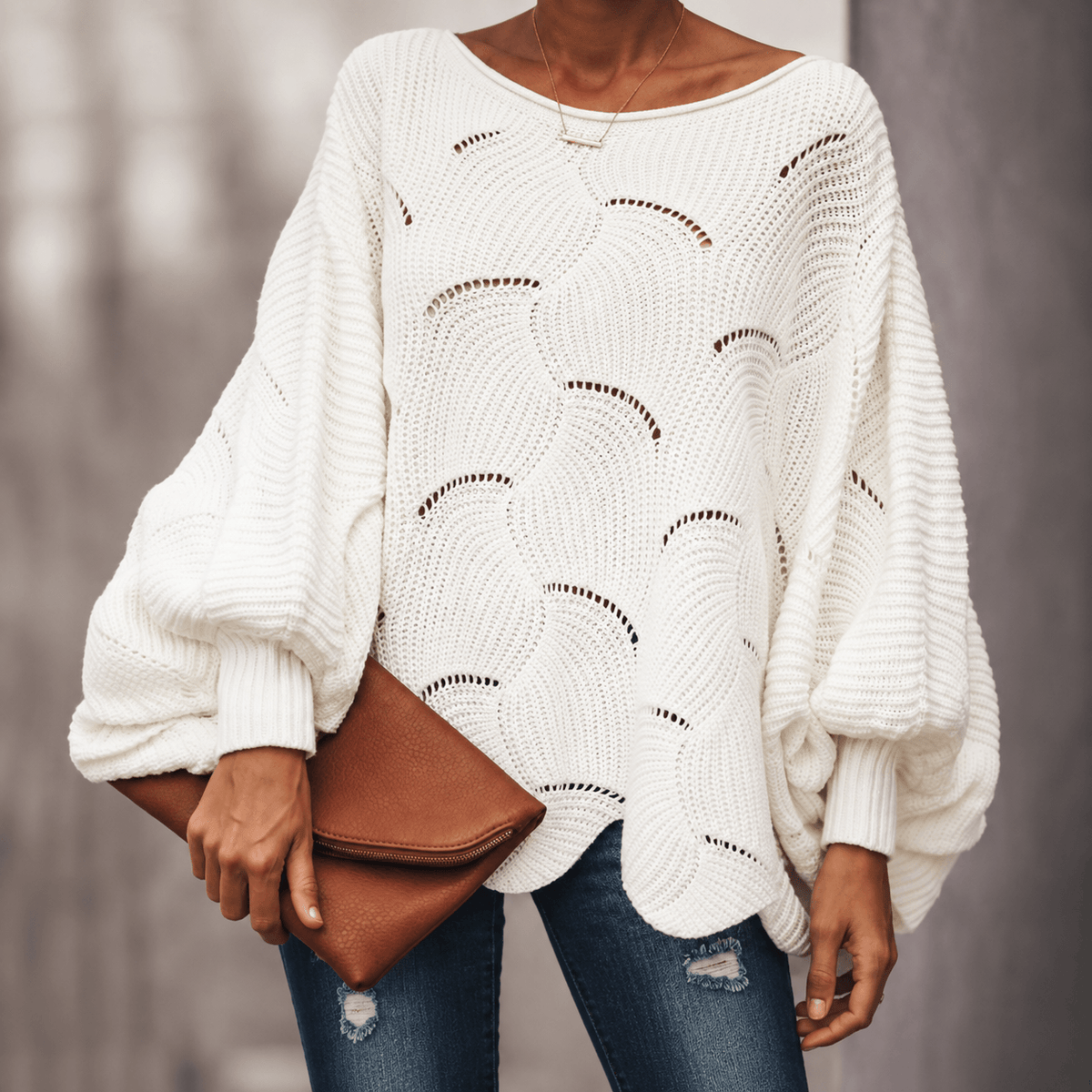 Pull Doux à Motifs